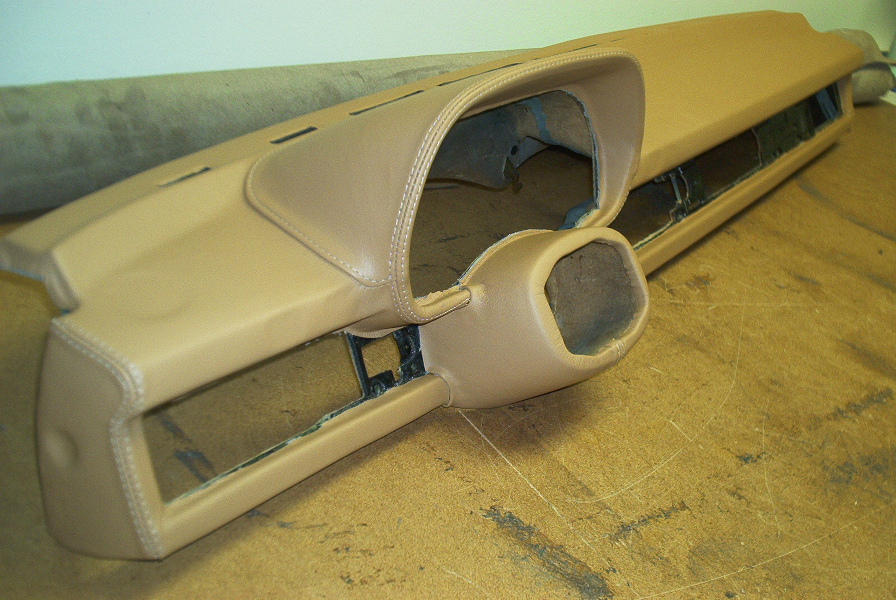 Restored 1975 Audi Fox dashboard