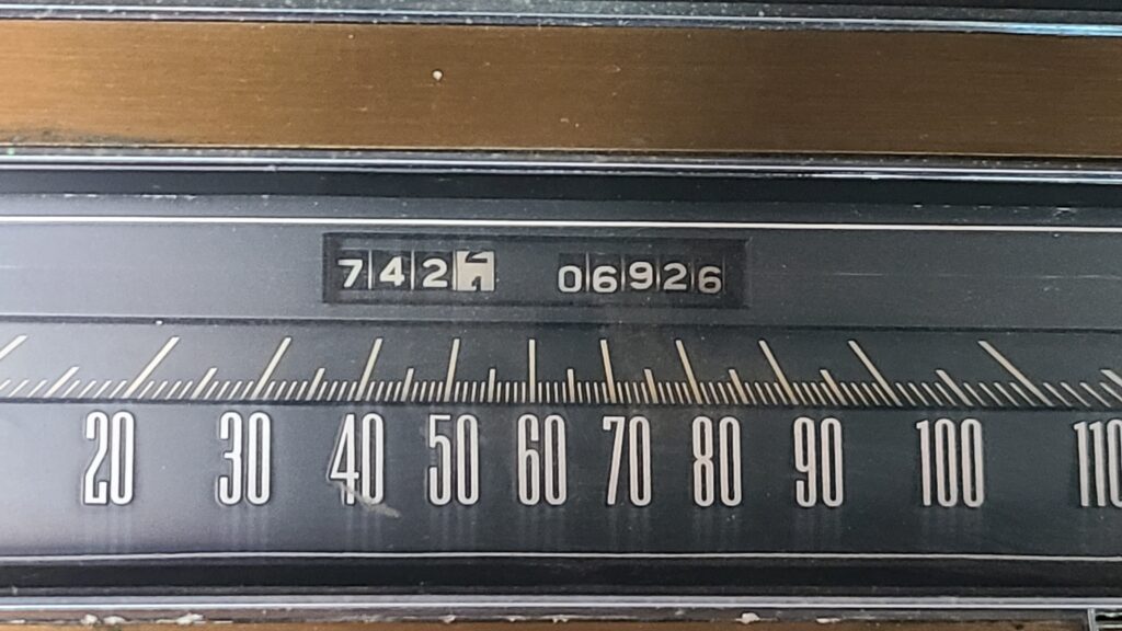 1968 Imperial Crown Coupe, odometer: 106,926 miles