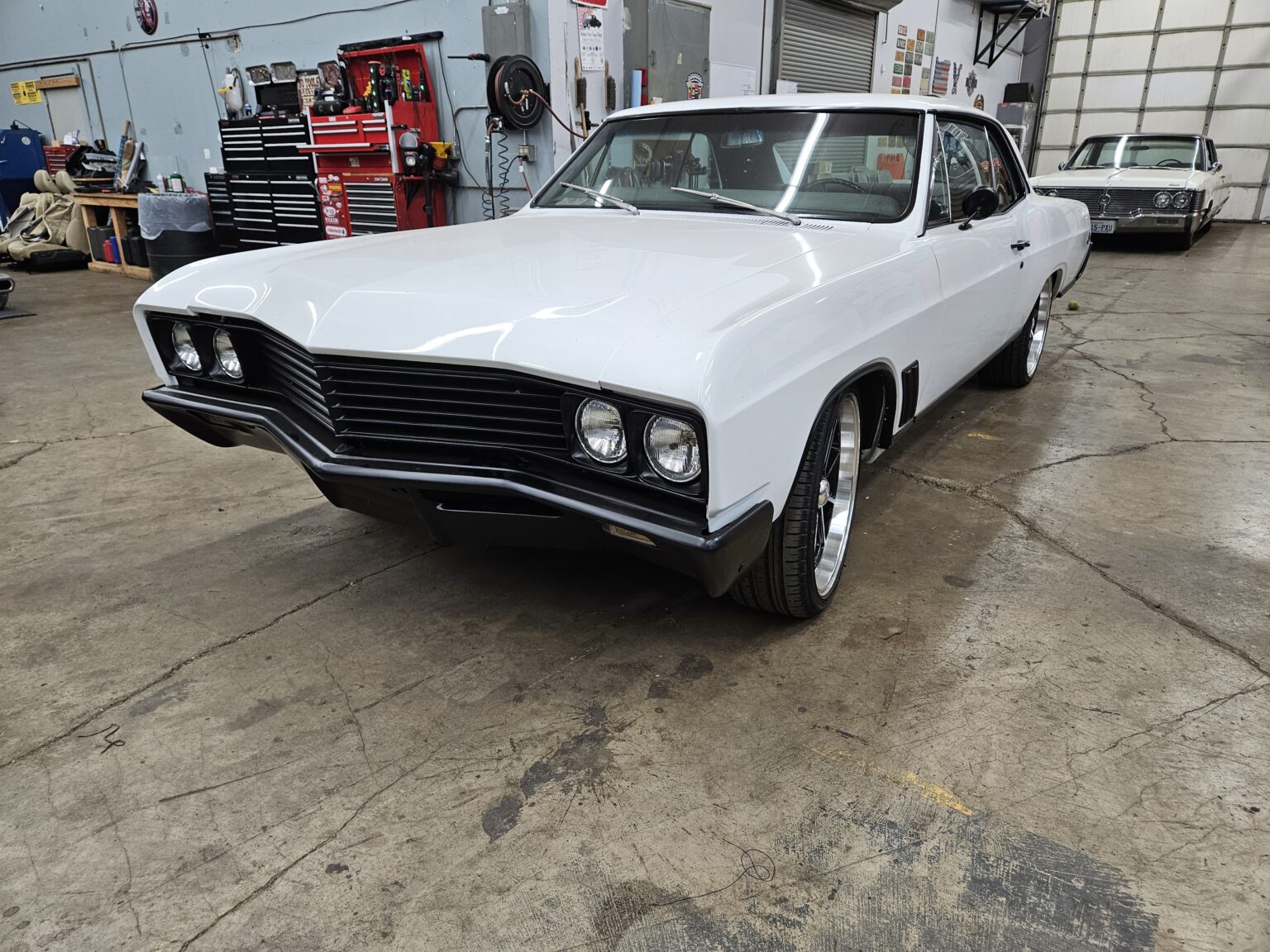1967 Buick Skylark in white