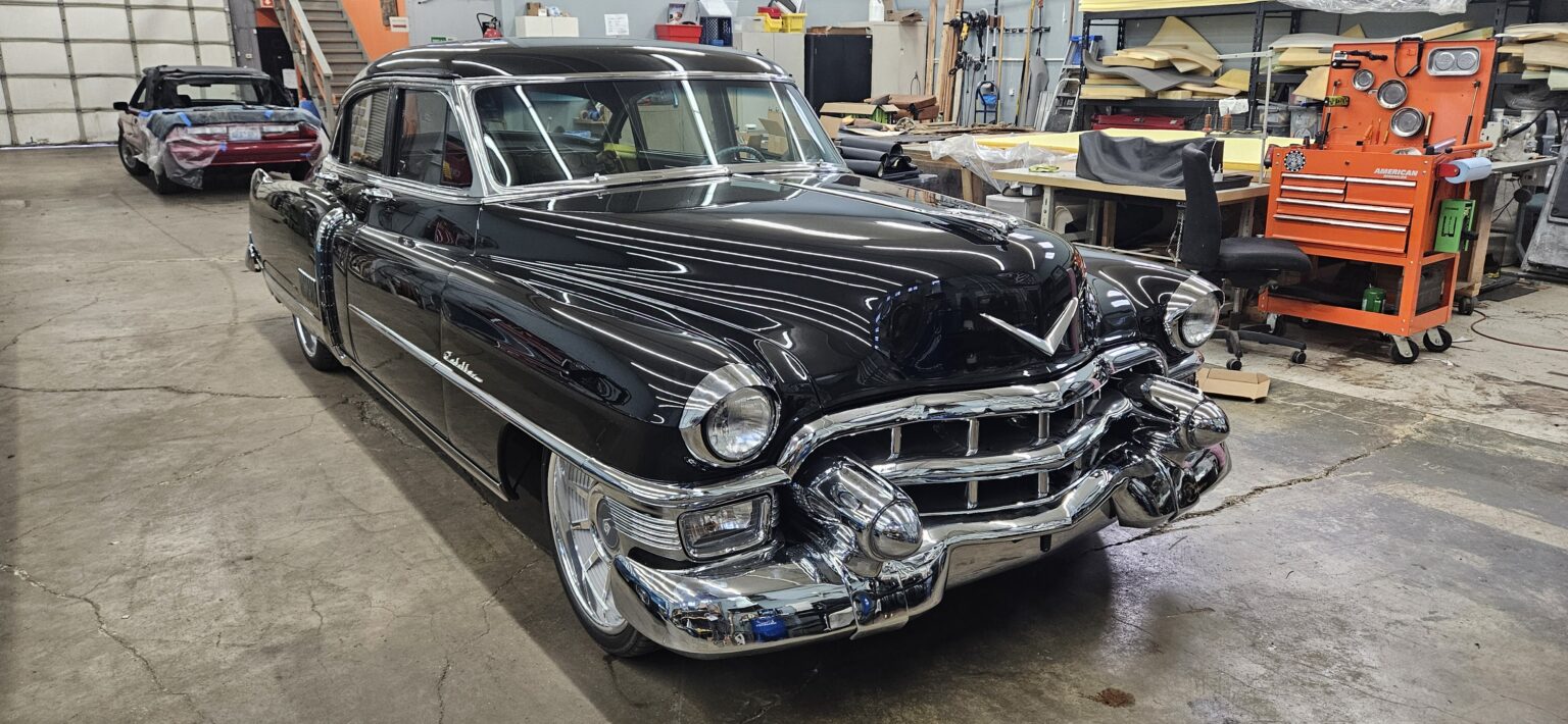1953 Cadillac Fleetwood in black